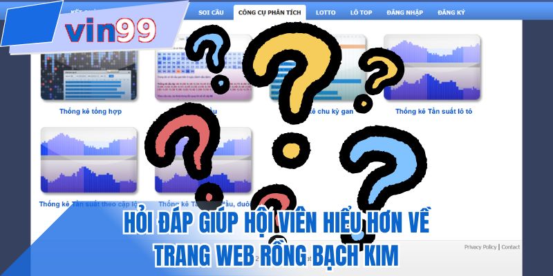 Hỏi đáp giúp hội viên hiểu hơn về trang web rồng bạch kim