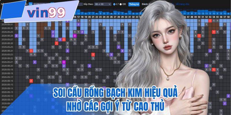 Soi cầu rồng bạch kim hiệu quả nhờ các gợi ý từ cao thủ